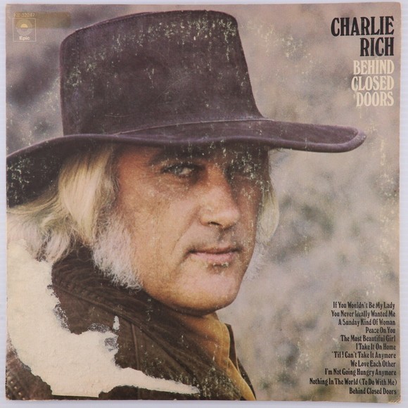 Charlie Rich – Behind Closed Doors - 1973 Stereo 12" LP Vinyl Record KE 32247 - Picture 1 of 16